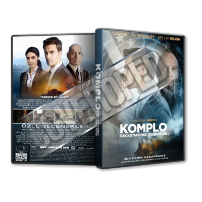 Komplo - Backstabbing for Beginners 2018 Türkçe Dvd Cover Tasarımı